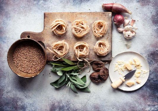 Ricette Consapevoli: Tagliatelle al ragù di lenticchie e fichi secchi
