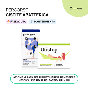 Kit Cistite abatterica: fase acuta e mantenimento