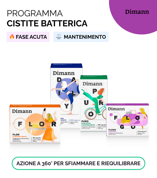 Kit Cistite batterica: fase acuta e mantenimento