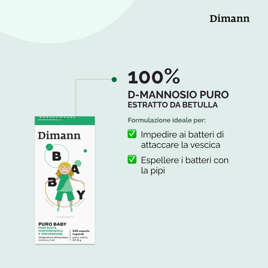 Dimann Puro Baby - Cistite nei bambini