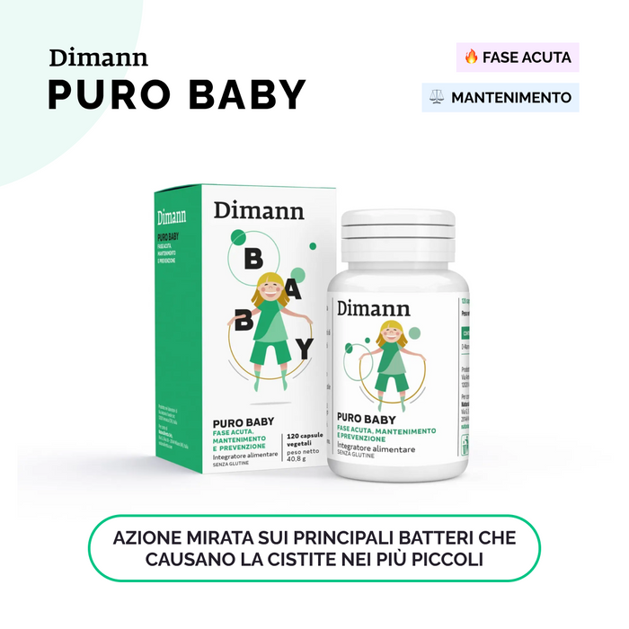 Dimann Puro Baby - Cistitis en niños