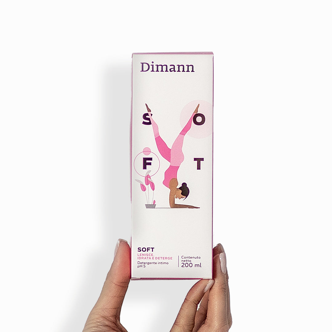 Dimann Dimann Soft - Detergente intimo lenitivo, delicato e protettivo ...