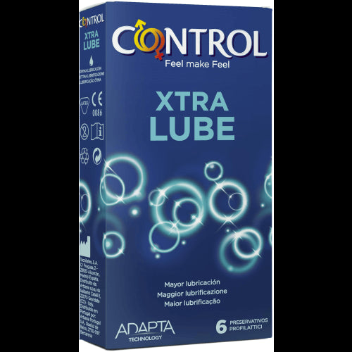Preservativos Control Xtra Lube - 6 piezas